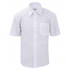 Balti marškiniai trumpomis rankovėmis berniukui BMA10023