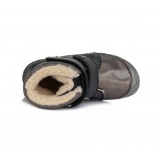 Barefoot shoes with wool up 25-30. W063829AM-WOOL