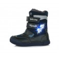 LED Shoes with artificial fur lining 25-30 d. W068-346AM