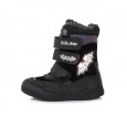 LED Shoes with artificial fur lining 25-30 d. W068-346M