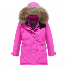 Valianly pink winter jacket...